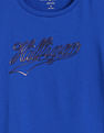Tommy Hilfiger Kids Girls Brand Script Cotton T-Shirt