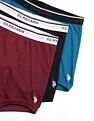 USPA Innerwear Mid Rise Solid 1667 Trunks - Pack Of 3