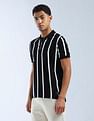 Flying Machine Vertical Striped Color Of Home Polo Shirt