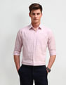 Arrow Slim Fit All-Over Pattern Shirt