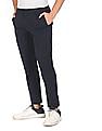 U.S. Polo Assn. Austin Tapered Fit Solid Trousers