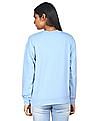 U.S. Polo Assn. Women Crew Neck Solid Sweatshirt