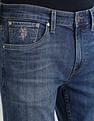 U.S. Polo Assn. Denim Co. Brandon Slim Tapered Blue Jeans