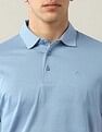 Arrow Textured Regular Fit Polo Shirt