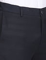 Arrow Newyork Horizontal Stripe Herringbone Trousers