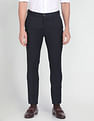 Arrow Newyork Horizontal Stripe Herringbone Trousers