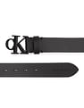 Calvin Klein Jeans Round Mono Plaque Belt