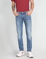 Flying Machine Michael Slim Tapered Fit Stone Wash Jeans