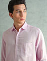 Arrow Cotton Linen Slim Fit Shirt