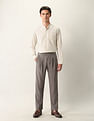 Arrow Textured Manhattan Slim Fit Ceremonial Shirt
