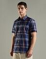 Tommy Hilfiger Checks Regular Fit Cotton Shirt