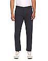 U.S. Polo Assn. Mid Rise Patterned Casual Trousers