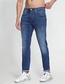 Flying Machine Slash Slim Tapered Fit Mid Rise Jeans