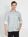 Arrow Sports Spread Collar Floral Print Shirt