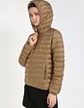 Tommy Hilfiger Regular-Fit Polyester Hooded Neck Quilted Jacket