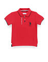 U.S. Polo Assn. Kids Boys Logo Zipper Polo Shirt