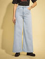 Flying Machine Women K-Street X Ultra Wideleg Fit Jeans