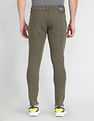 U.S. Polo Assn. Denim Co. Henry Cropped Tapered Fit Olive Jeans