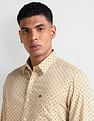 Arrow Sports Slim Fit Geometric Print Shirt