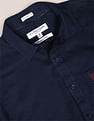 U.S. Polo Assn. Birdseye Dobby Textured Solid Shirt