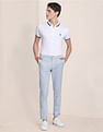 U.S. Polo Assn. Herringbone Textured Casual Trousers