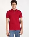 Tommy Hilfiger Solid Slim-Fit Cotton Polo Shirt