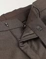 Arrow Solid Smartflex Twill Trousers