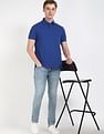 Tommy Hilfiger Solid Regular-Fit Cotton Polo Shirt