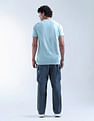 Flying Machine Cobain Loose Fit Solid Cargos