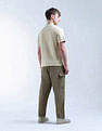 Flying Machine Loose Fit Solid Twill Cargo