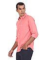 U.S. Polo Assn. Rounded Cuff Cotton Striped Casual Shirt
