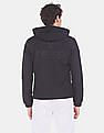 Flying Machine Brand Print Hooded Jacket