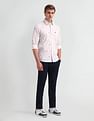 Arrow Sport Manhattan Slim Fit Geometric Print Shirt