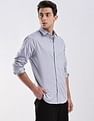 Calvin Klein Jeans Solid Slim Fit Satin Woven Shirt