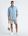 Tommy Hilfiger Button Down Collar Cotton Denim Shirt