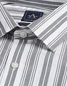 Arrow Vertical Striped Cotton Shirt