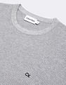 Calvin Klein Crew Neck Patterned Knit Sweater