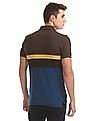 U.S. Polo Assn. Striped Pique Polo Shirt
