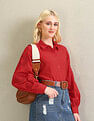U.S. Polo Assn. Women Pure Cotton Cutwork Embroidery Top