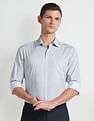 Arrow Geometric Print Twill Auto Press Shirt