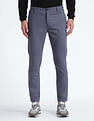Flying Machine Slash Slim Tapered Fit Solid Trousers
