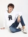Tommy Hilfiger Embroidered Logo Regular-Fit Cotton Hooded Sweatshirt