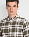 Flying Machine Tartan Check Slim Shirt