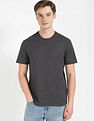 Calvin Klein Jeans Charcoal Grey Solid T-shirt Classic Essential