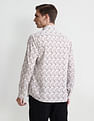 Arrow Sport Slim Fit Geometric Print Shirt