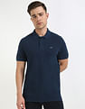 Tommy Hilfiger Solid Slim-Fit Cotton Polo Shirt