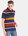 U.S. Polo Assn. Horizontal Stripe Pique Polo Shirt