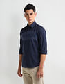 Arrow Sport Horizontal Striped Cotton Shirt