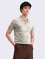 Flying Machine All-over Print Regular Polo Shirt