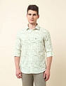 U.S. Polo Assn. Floral Printed Tailored Fit Shirt